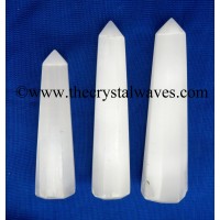 Selenite 3"+ Pencil 6 to 8 Facets